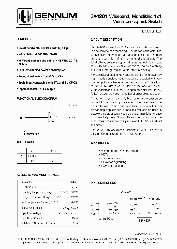 GX4201_347047.PDF Datasheet