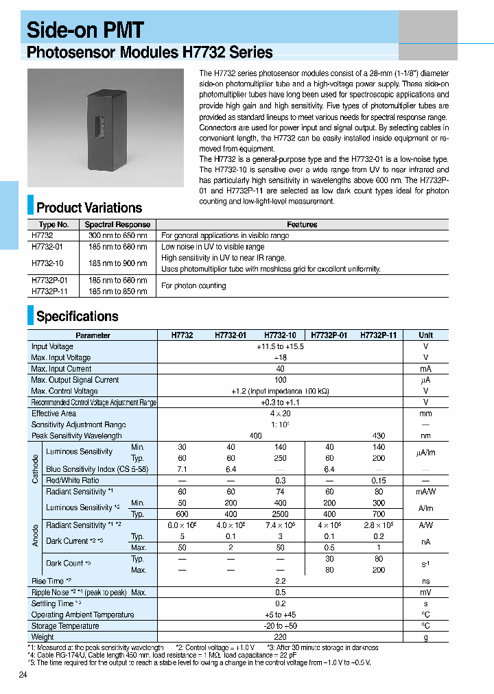H7732-01_328012.PDF Datasheet