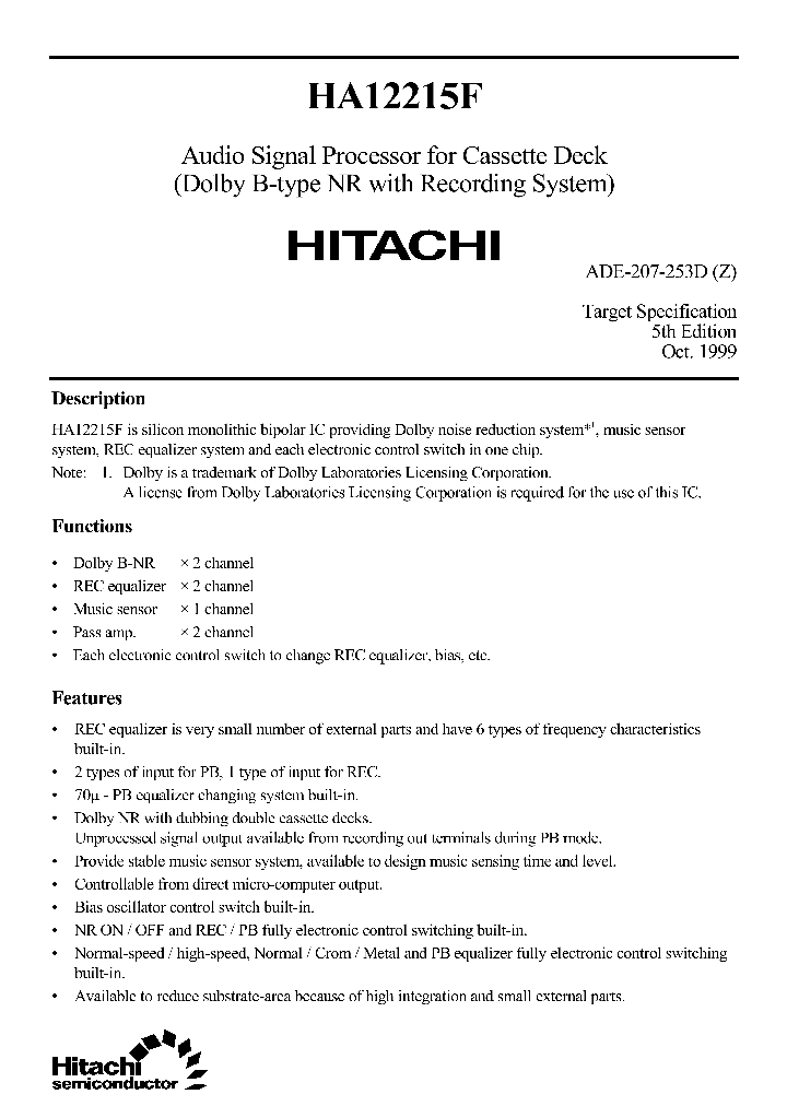 HA12215F_321892.PDF Datasheet