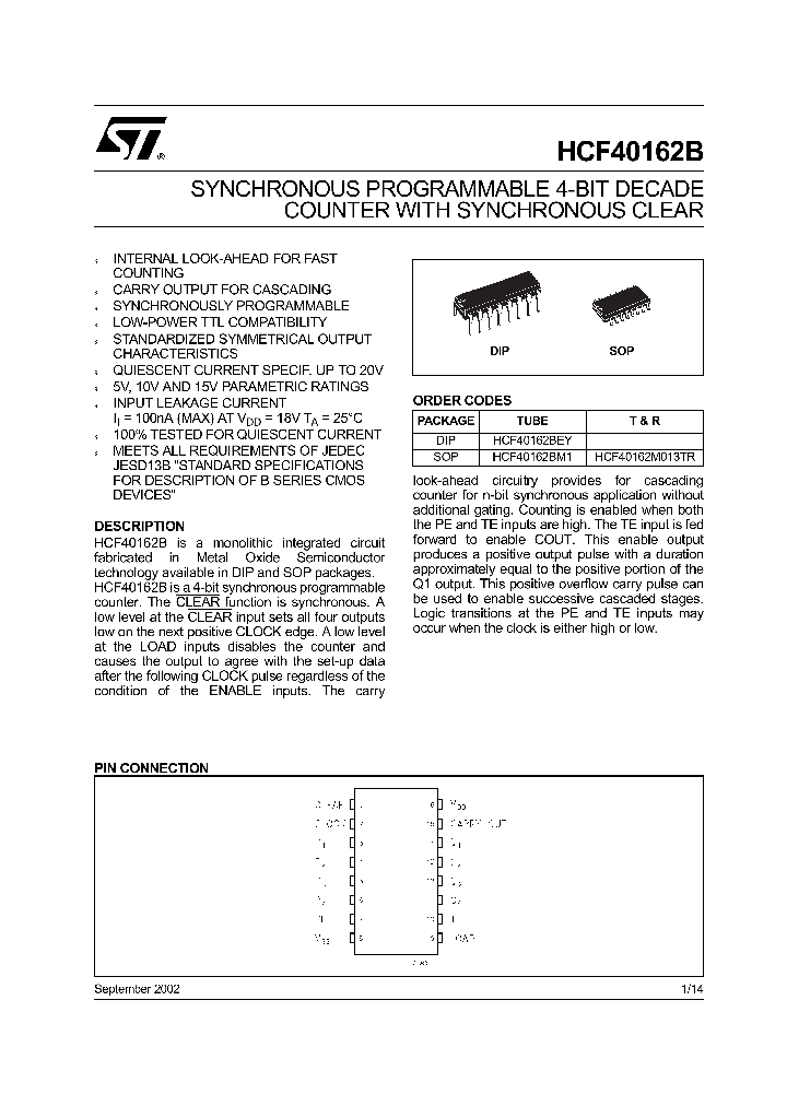 HCF40162_307819.PDF Datasheet