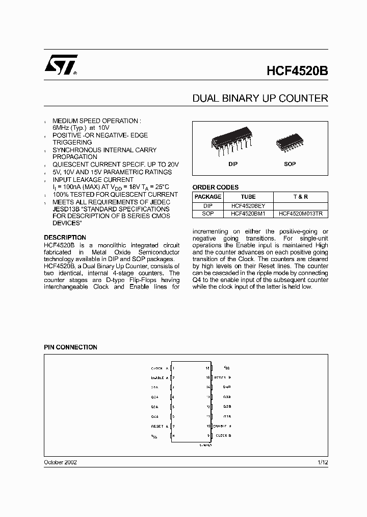 HCF4520_314432.PDF Datasheet