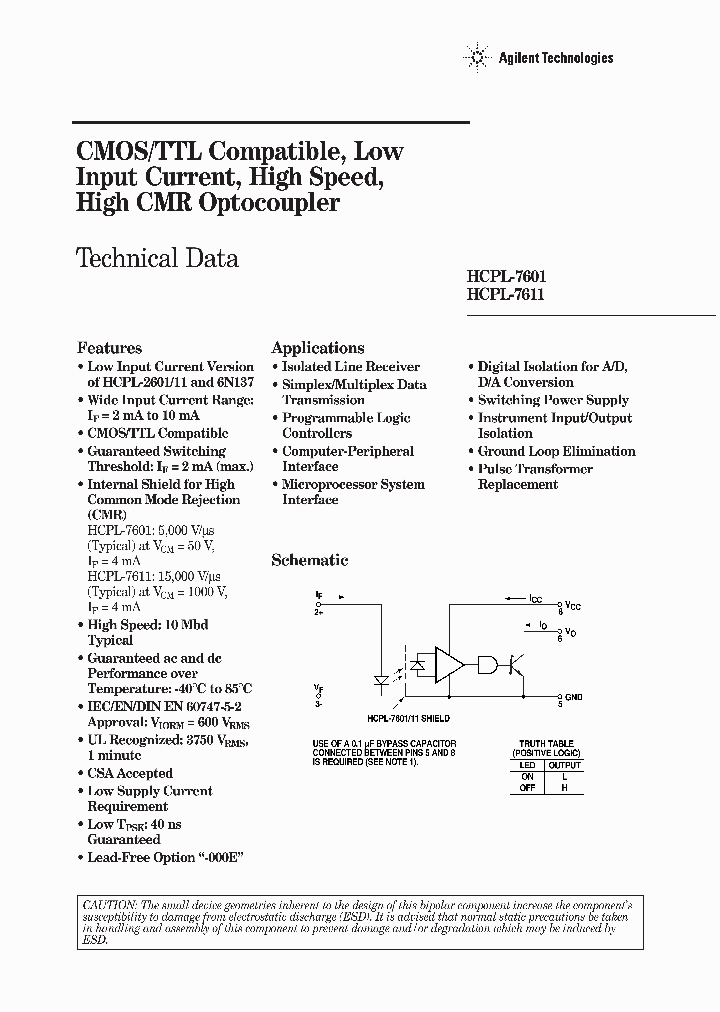 HCPL-7601_317134.PDF Datasheet