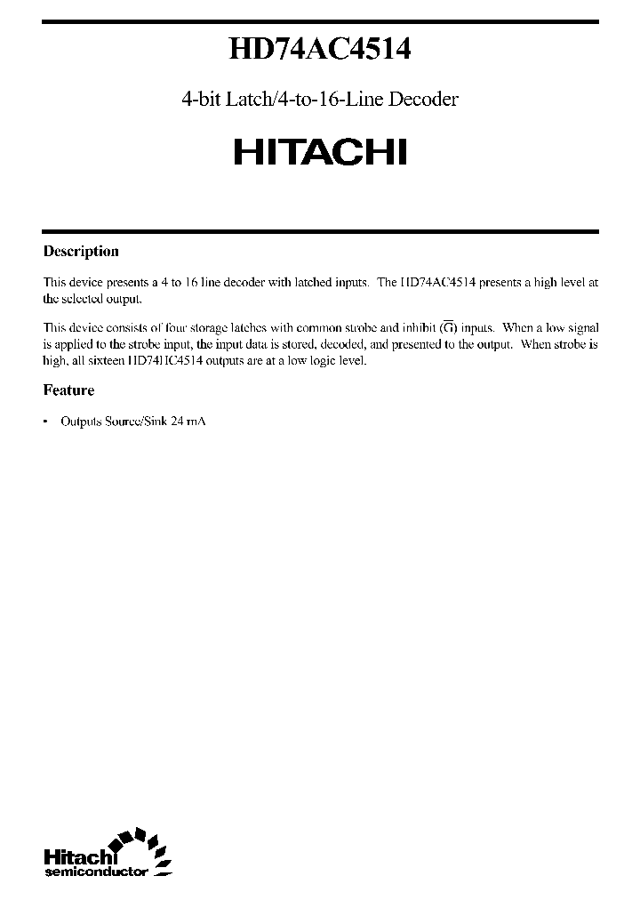 HD74AC4514_358968.PDF Datasheet
