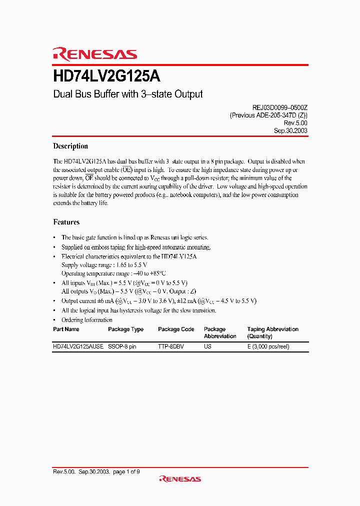 HD74LV2G125A_345617.PDF Datasheet