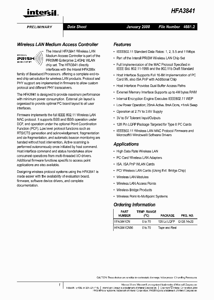 HFA3841_167981.PDF Datasheet
