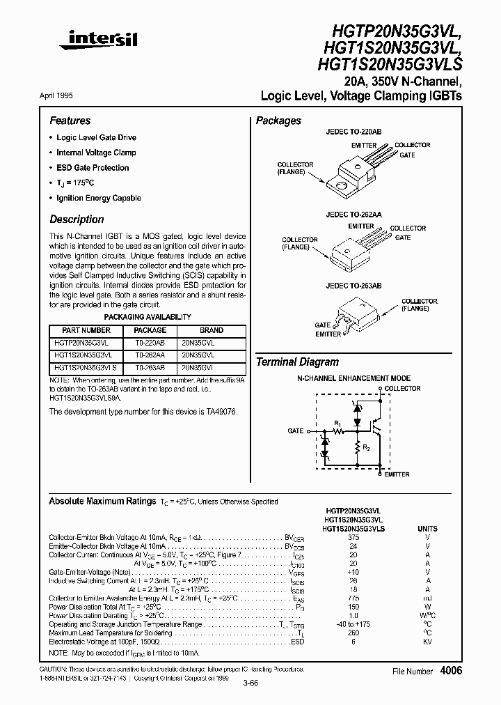 HGT1S20N35G3VLS_326435.PDF Datasheet