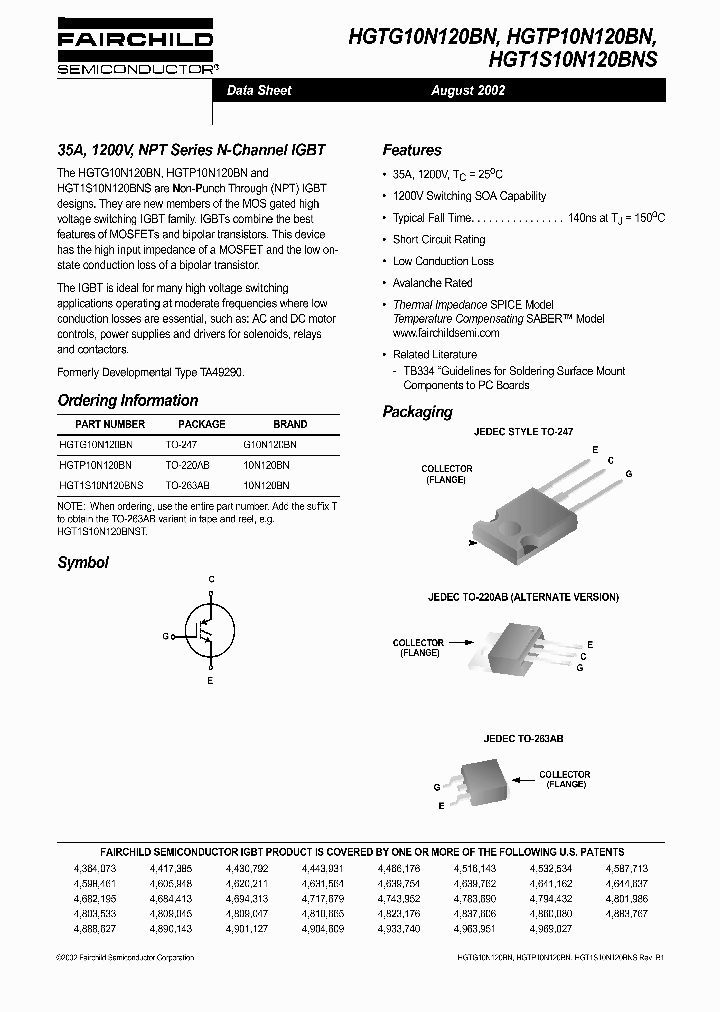 HGTP10N120BN_64655.PDF Datasheet