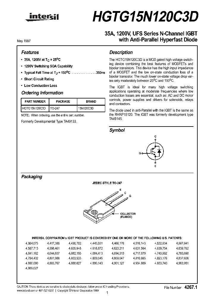 HGTG15N120C3D_351433.PDF Datasheet