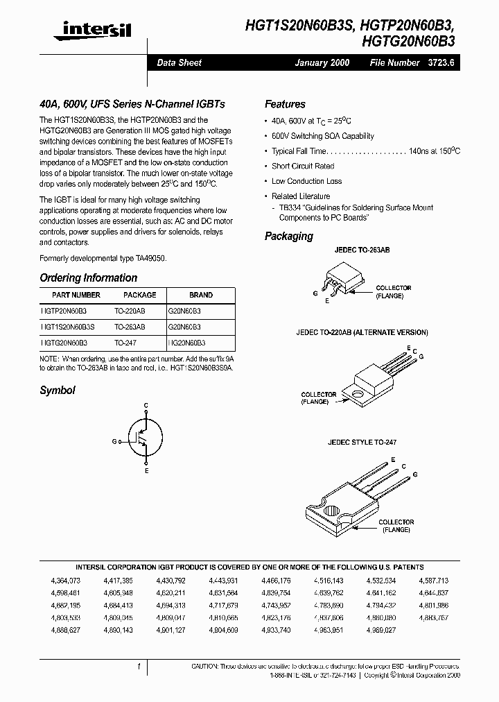HGTG20N60B3_359016.PDF Datasheet