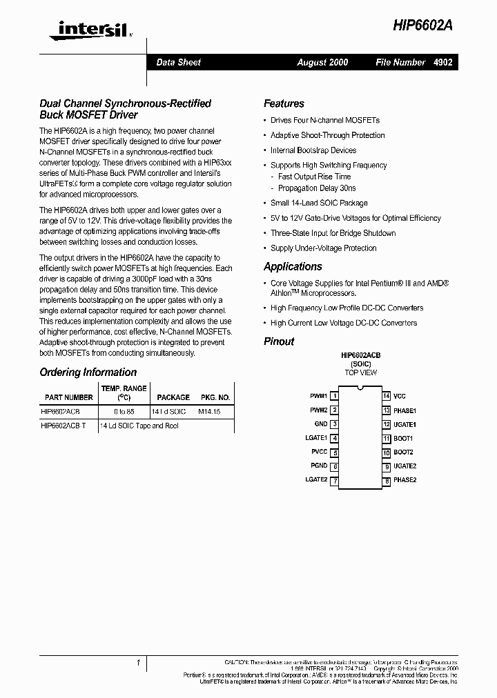 HIP6602A_189299.PDF Datasheet