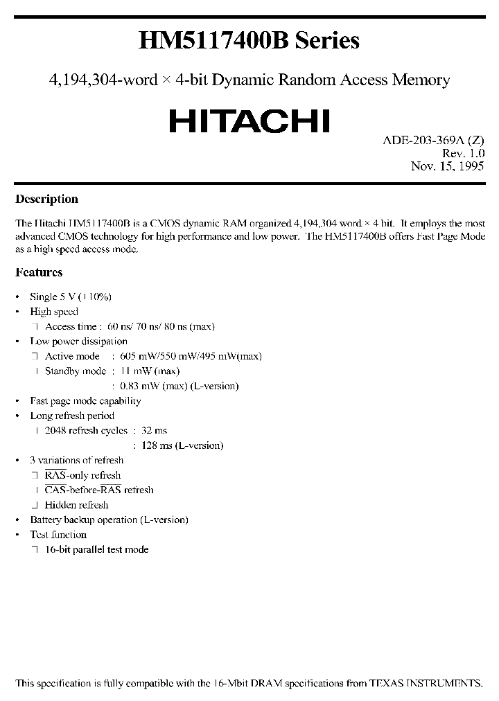 HM5117400BSERIES_315302.PDF Datasheet