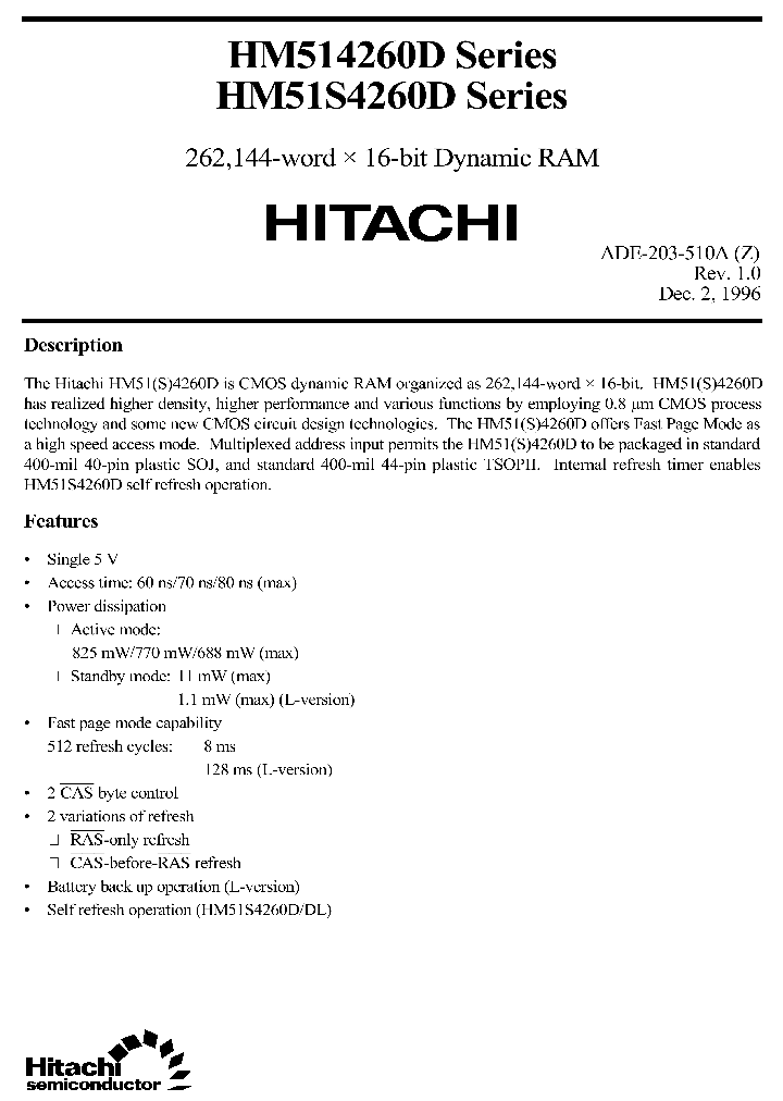 HM514260DSERIES_200102.PDF Datasheet