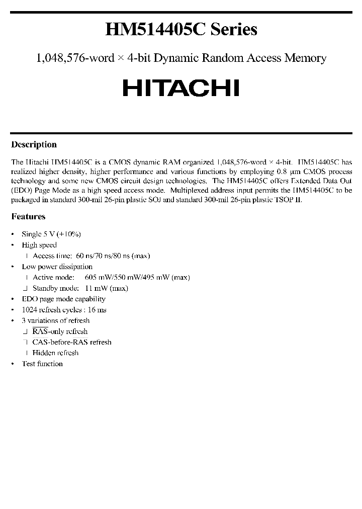 HM514405CSERIES_320516.PDF Datasheet
