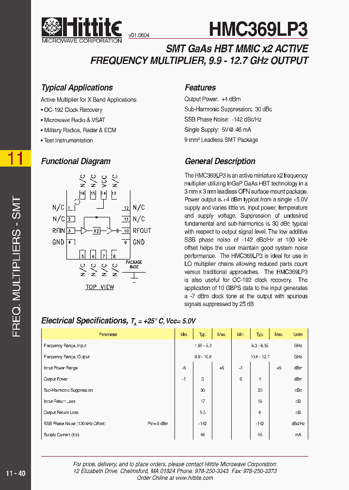 HMC369LP3_325213.PDF Datasheet
