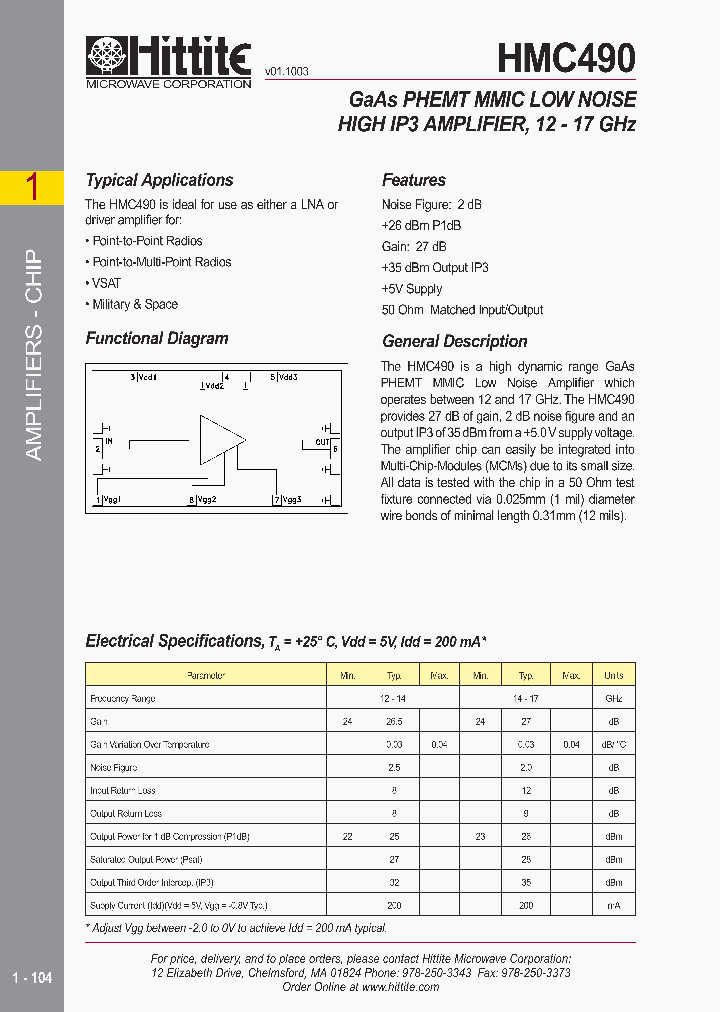 HMC490_351108.PDF Datasheet
