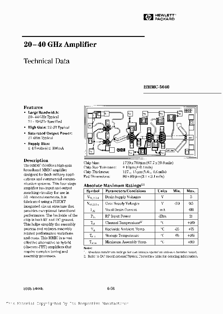 HMMC-5040_314427.PDF Datasheet