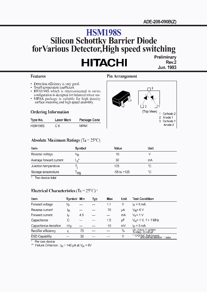 HSM198S_319850.PDF Datasheet