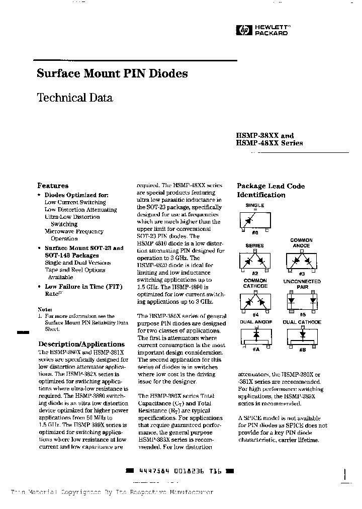 HSMP3810_191951.PDF Datasheet