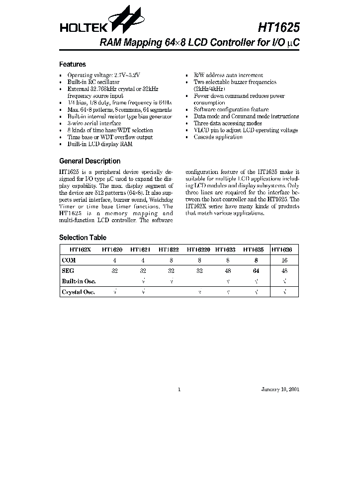 HT1625_335326.PDF Datasheet