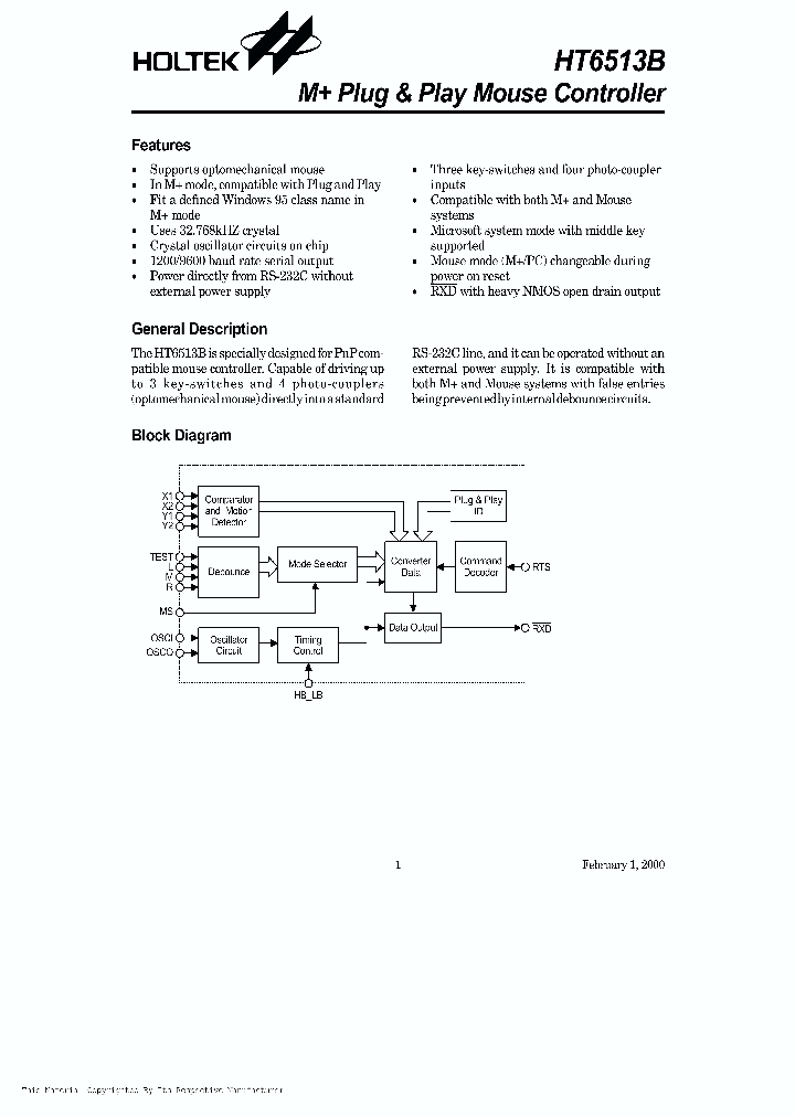 HT6513B-16DIP_193305.PDF Datasheet
