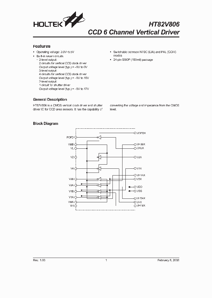HT82V806_368079.PDF Datasheet
