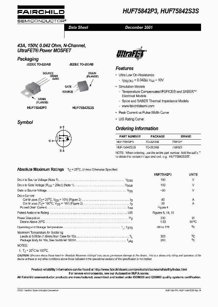 HUF75842P3_371875.PDF Datasheet