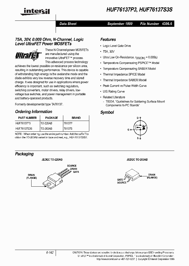 HUF76137S3S_313541.PDF Datasheet