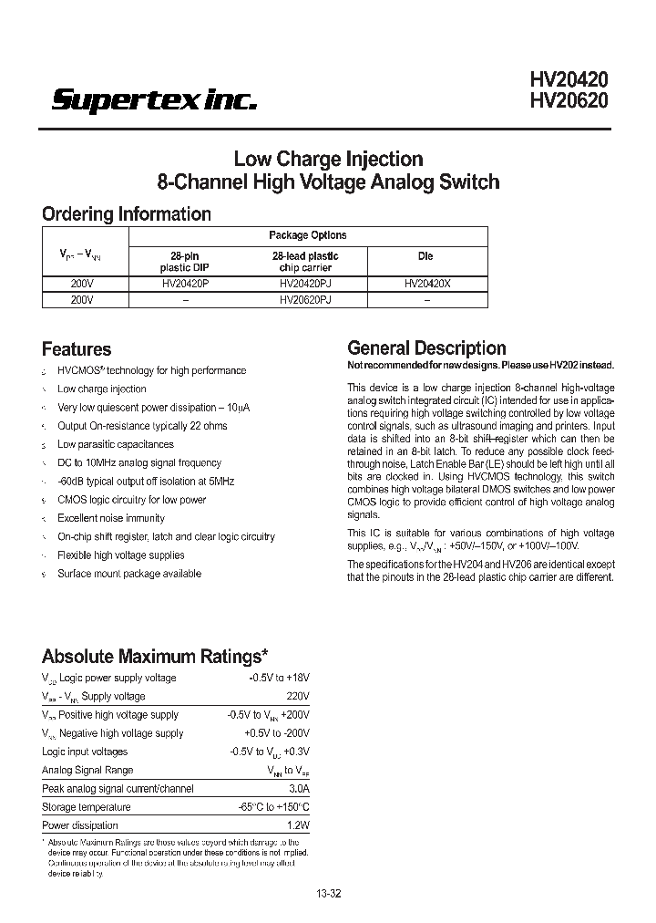 HV20620_305755.PDF Datasheet