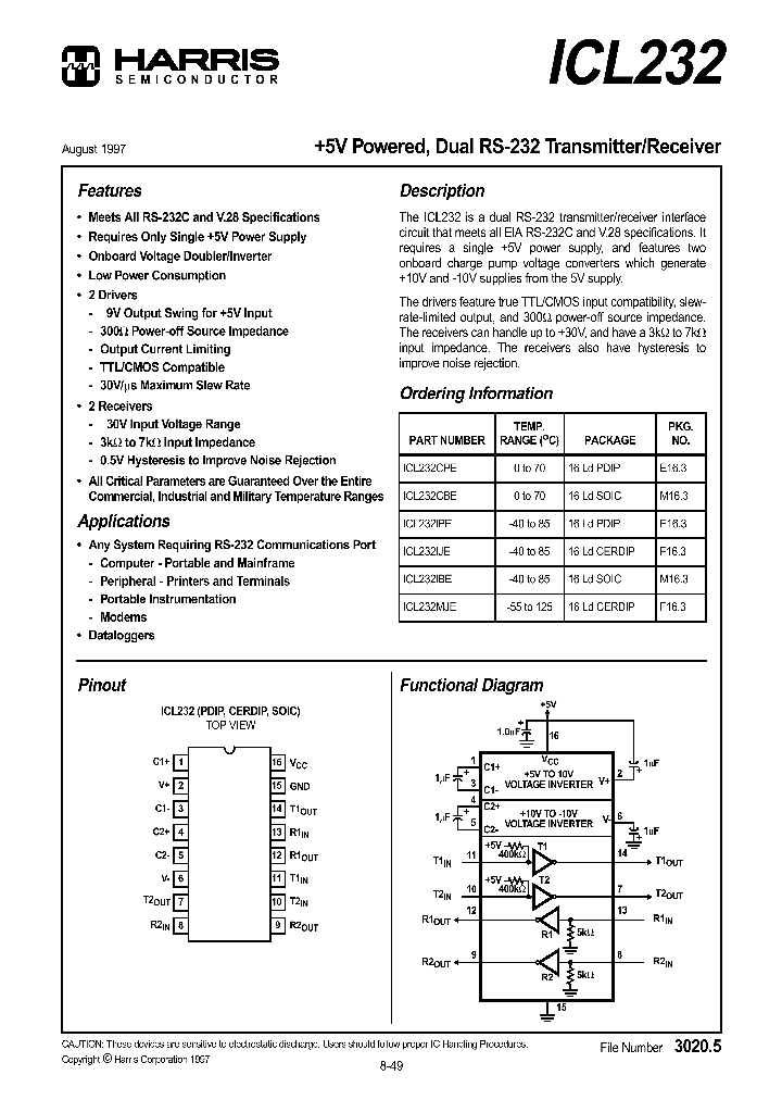 ICL232_306873.PDF Datasheet