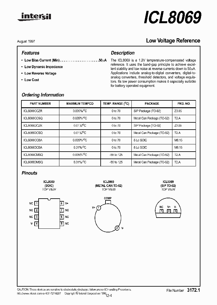 ICL8069_113324.PDF Datasheet