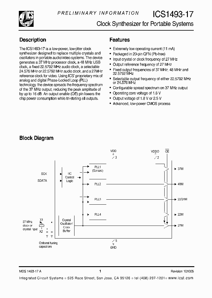ICS1493-17_336387.PDF Datasheet