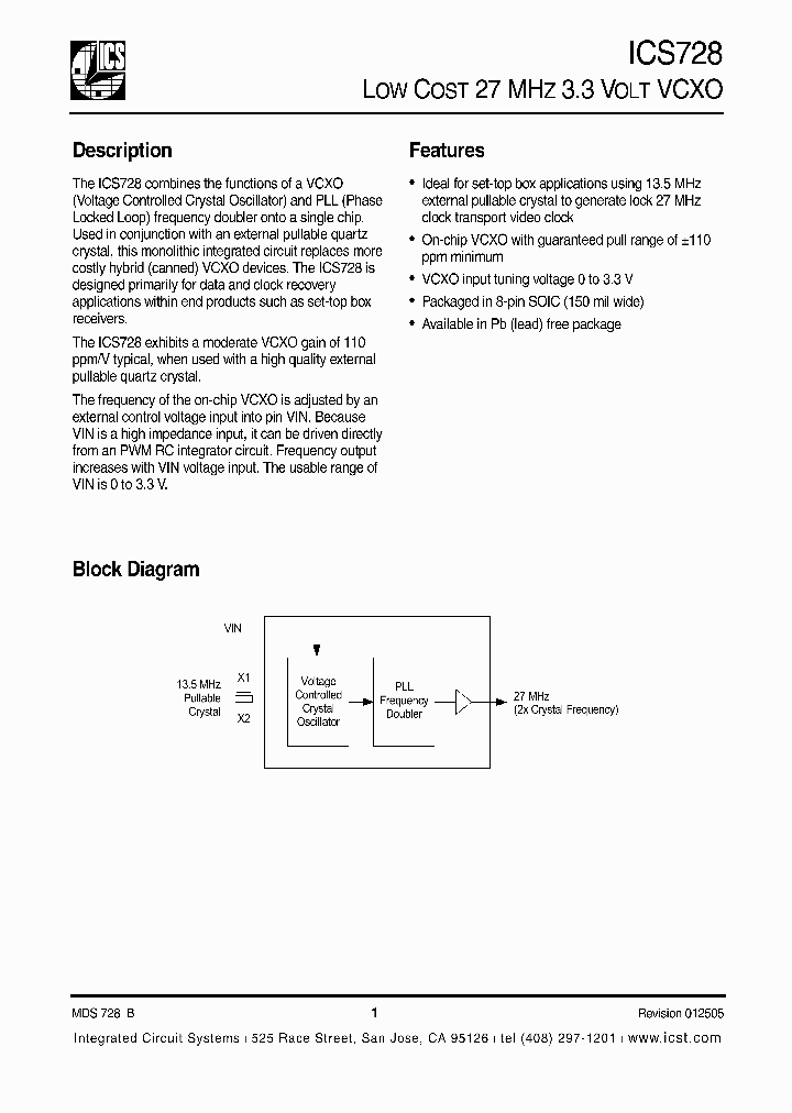 ICS728_362090.PDF Datasheet