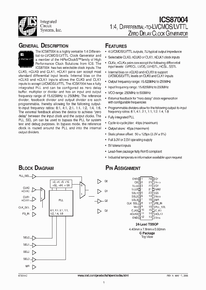 ICS87004I_354388.PDF Datasheet