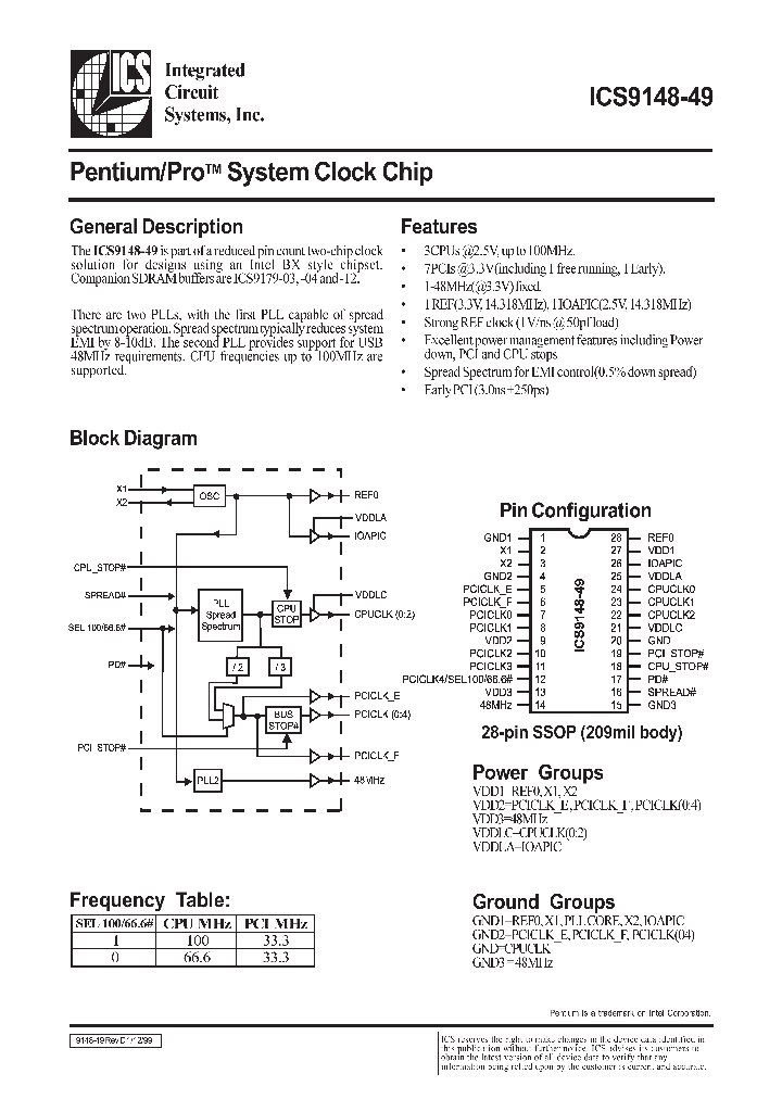 ICS9148-49_314333.PDF Datasheet