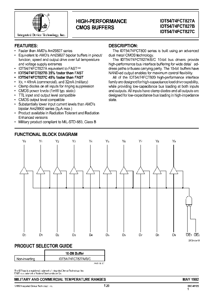 IDT54FCT827CE_378978.PDF Datasheet