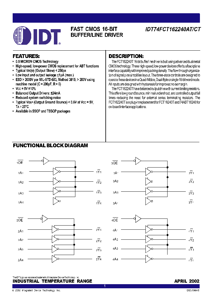 IDT74FCT162240AT_357347.PDF Datasheet