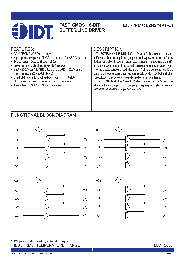 IDT74FCT162H244CT_335019.PDF Datasheet