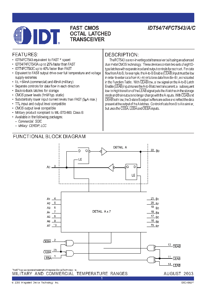 IDT74FCT543C_345973.PDF Datasheet