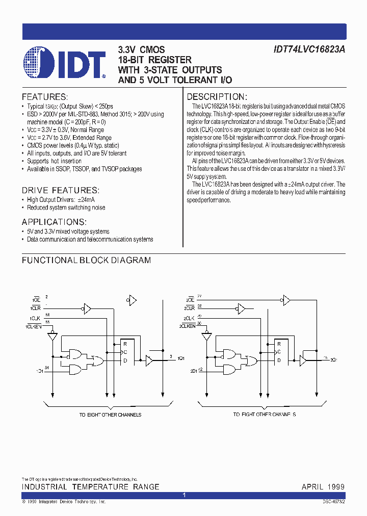 IDT74LVC16823A_323298.PDF Datasheet