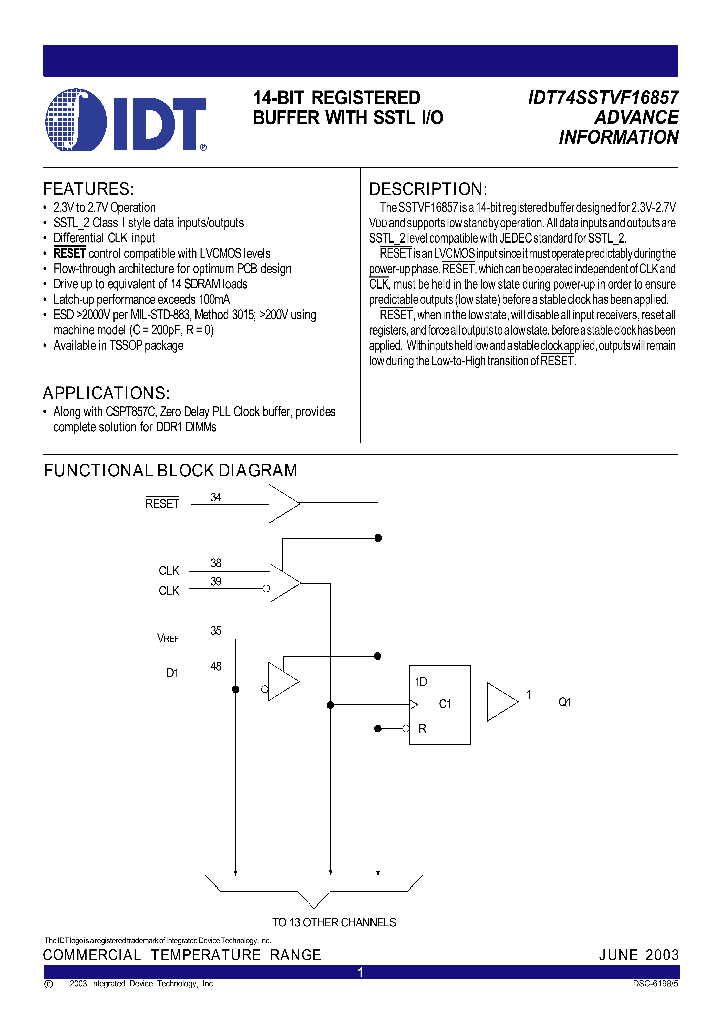 IDT74SSTVF16857_186410.PDF Datasheet