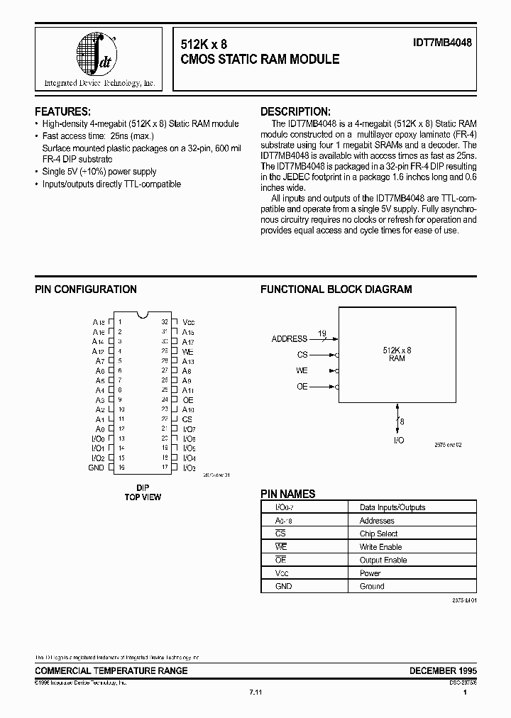 IDT7MB4048S35P_357889.PDF Datasheet