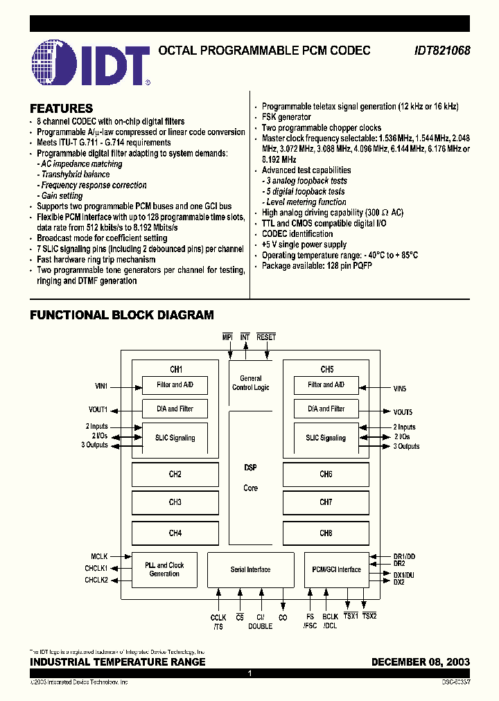 IDT821068PX_374196.PDF Datasheet