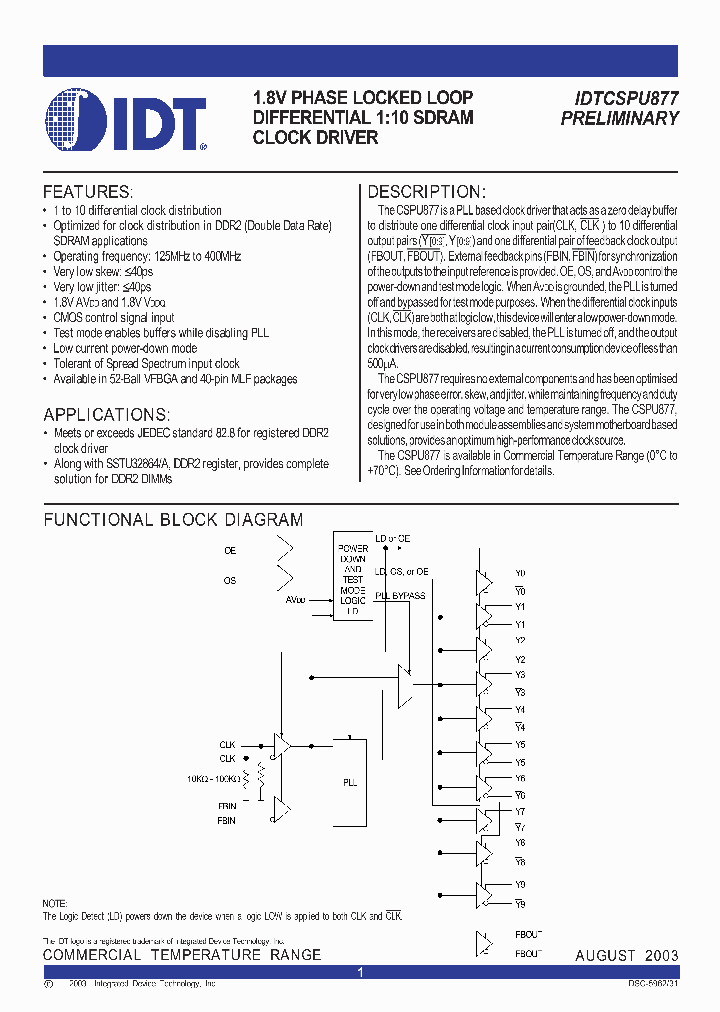 IDTCSPU877_306509.PDF Datasheet