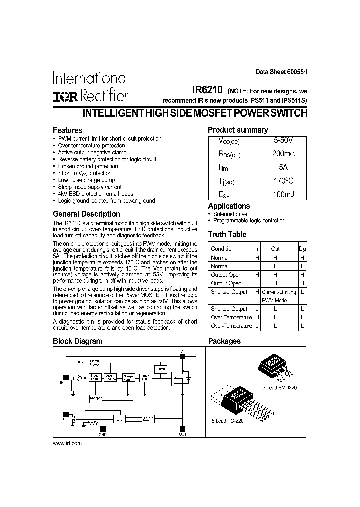 IR6210_356681.PDF Datasheet