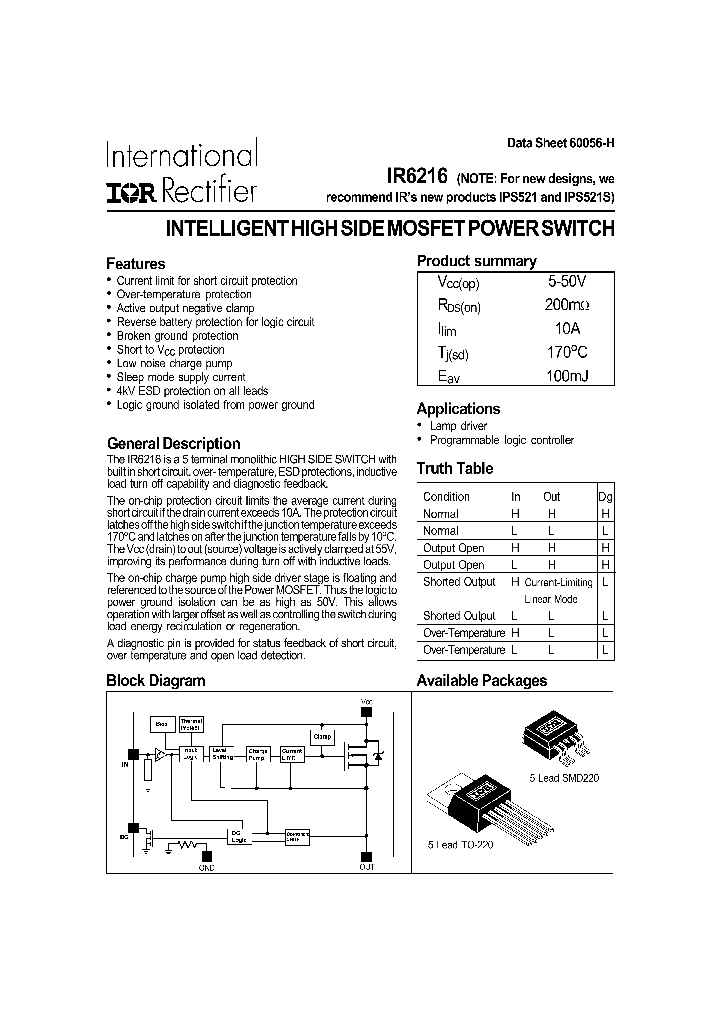IR6216_353398.PDF Datasheet
