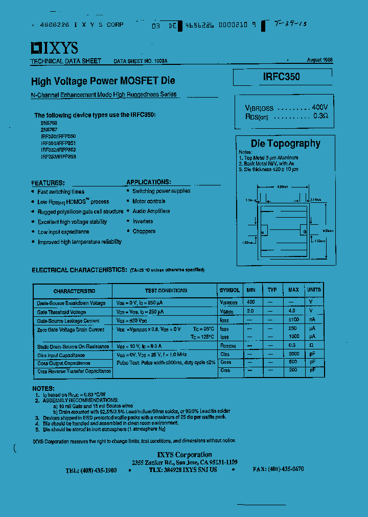 IRFC350_385086.PDF Datasheet