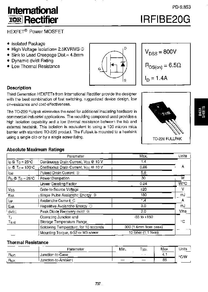 IRFIBE20G_331489.PDF Datasheet