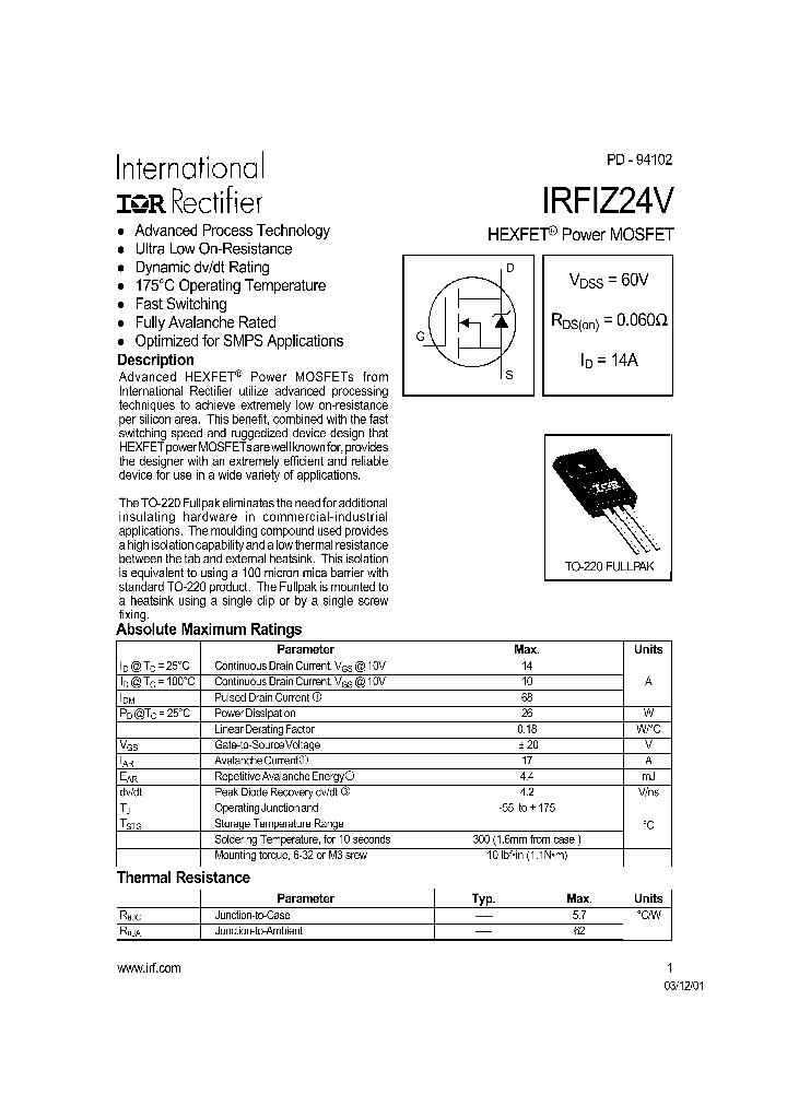 IRFIZ24V_314996.PDF Datasheet