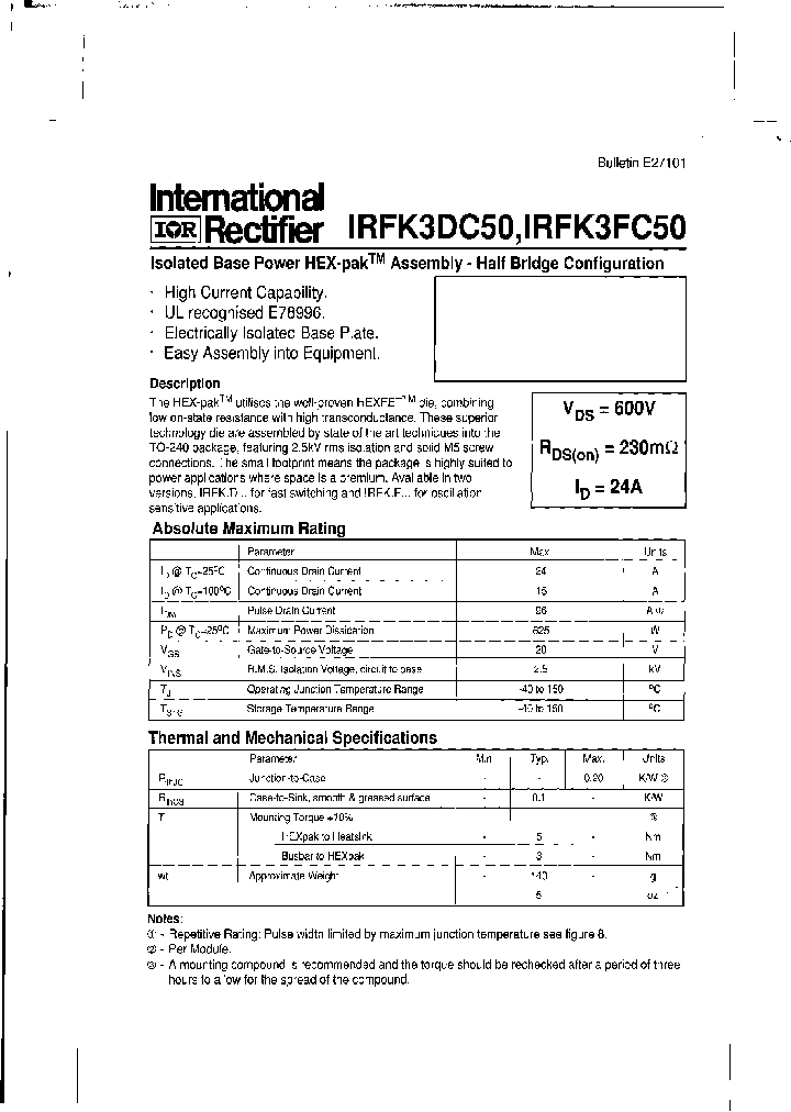 IRFK3FC50_339857.PDF Datasheet