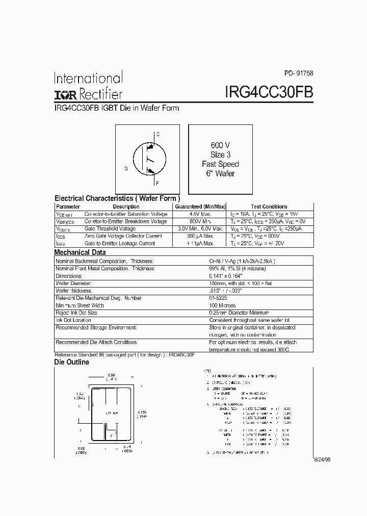 IRG4CC30FB_187479.PDF Datasheet